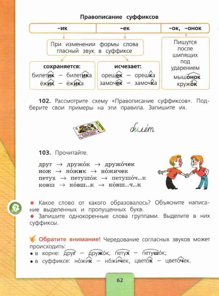 Русский язык 4 класс Учебник Канакина Горецкий часть 1 читать онлайн